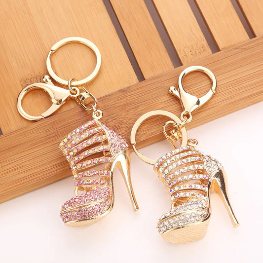 Alloy High Heels Keychain